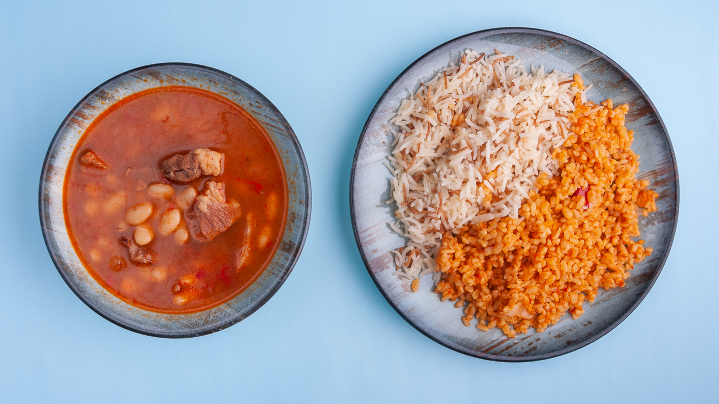 foto von Bohnensuppe mit Reis - sarayköz